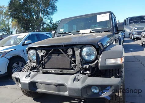 2021 Jeep Wrangler Unlimited Sport Altitude 4X4 z USA, uszkodzony, nr VIN 1C4HJXDG6MW508301